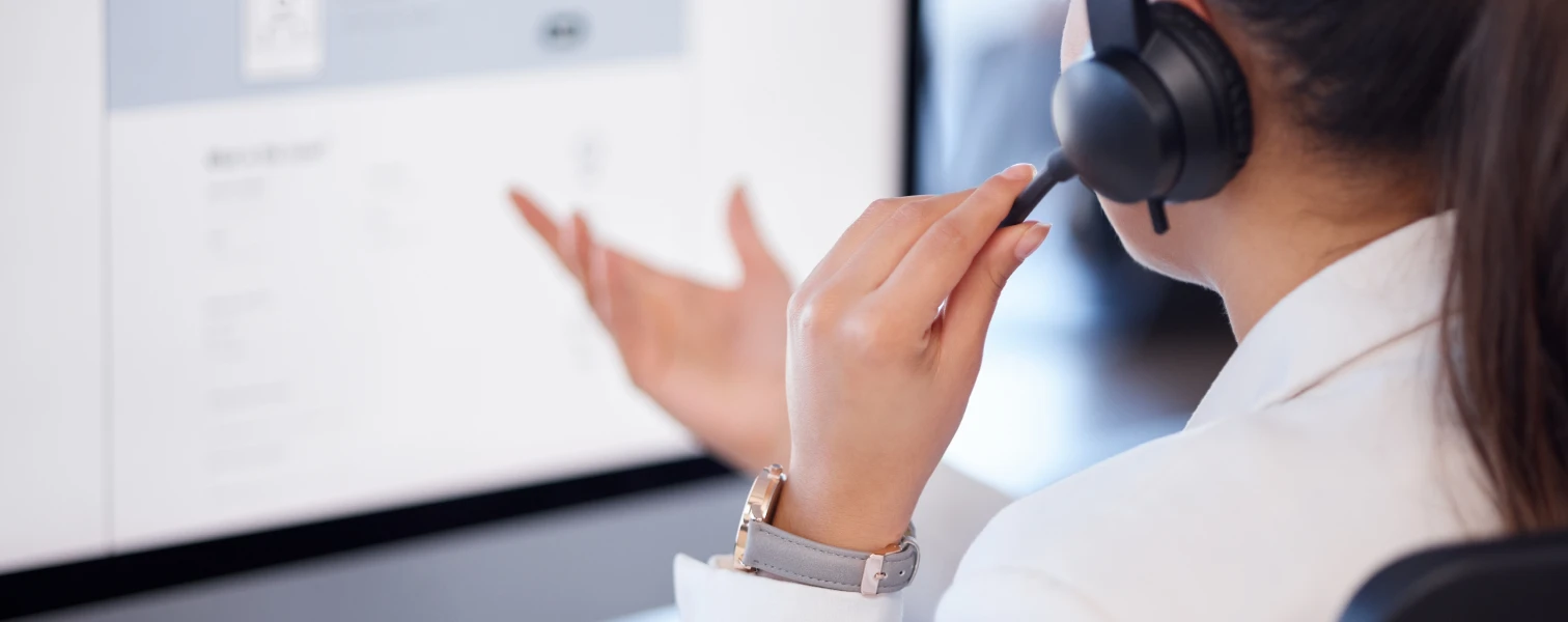 Support through phonecall